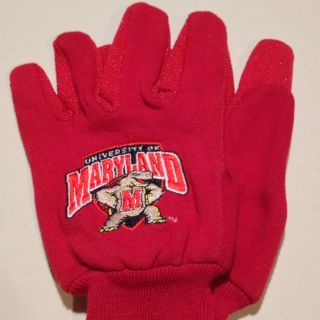 Maryland Terps Sport Utility Gloves NCAA Football Basketball Baseball