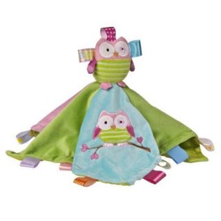 Mary Meyer 12 Plush Taggies Oodles Owl Character Blanket New