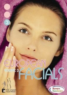 European Facials 3 Massage Spa Video on DVD Rita Page
