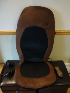 Brookstone Theraspa 10 Motor Massaging Chair Seat Topper