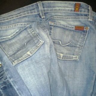 Designer Jeans Mixed Lot Womans Size 0 3 Waist 25 26