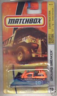 Matchbox MBX Metal 59  Ground Breaker  Orange