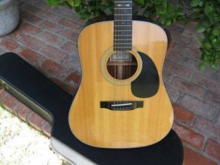 Sigma Acoustic Guitar DM 4 with Factory Martin Pickup