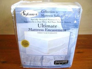 Mattress Safe Mattress Encasement CA King Waterproof Protector Bed Bug