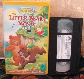 Maurice Sendaks Little Bear The Little Bear Movie VHS Video Adorable