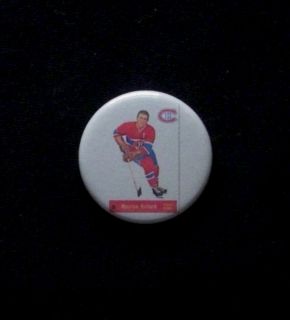 Montreal Canadiens #9 Maurice Rocket Richard`1 1/4 Flat Back Button