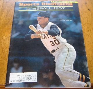 Sports Illustrated April 17 1967 Maury Wills