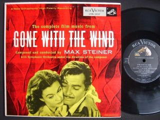 Gone with The Wind Max Steiner 1954 RCA 10 LP