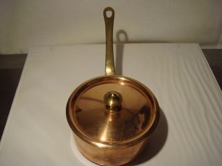 Mauviel MHeritage French Copper Cookware Stainless Steel Mini Pot