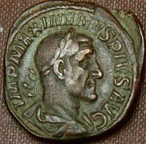 Maximinus I Sestertius Rev Providentia