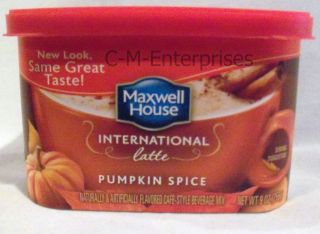 Maxwell House International Latte Pumpkin Spice 9 Oz