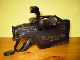 Panasonic VHS Video Camcorder Movie Camera Player Recorder with Manual