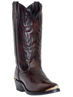 Mens Cowboy Boots Western Laredo McComb Medium D M R Toe Black Cherry
