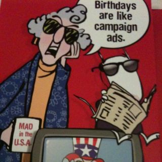 Hallmark Birthday Card Shoebox Maxine Birthdays Like Campaign Ads New