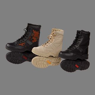 McAllister Outdoor Boots Stiefel Schuhe Schwarz Beige