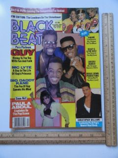Beat Hip Hop Rap Magazine 1989 N W A MC LYTE Ice Cube RUN DMC Word Up