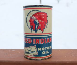 Aviation Motor Oil Tin Can One Imperial Quart McColl Frontenac 10 10W