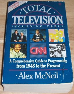 Total Television by Alex McNeil 1991 Softcover 0140157360