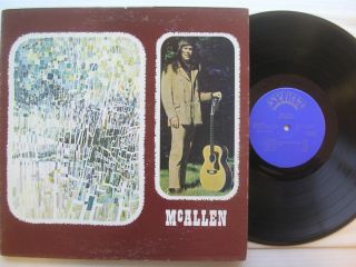 McAllen LP Private Issue RARE Loner Folk 70s Gatefold Michigan Spirit