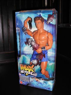 Piranha Frenzy Max Steel Action Figure Mattel 2005 Foriegn Issue