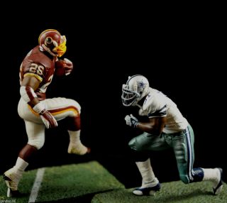 McFarlane NFL Dallas Cowboys Williams vs. Washington Redskins Portis 3