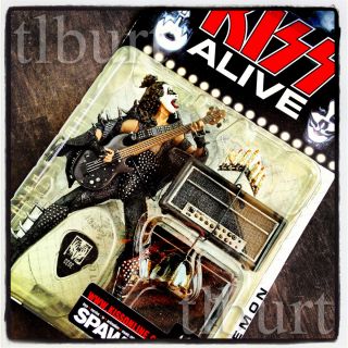McFarlane Kiss Alive Gene Simmons Action Figure SEALED New in Package
