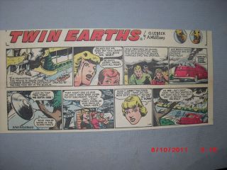 Twin Earths Sunday by Alden McWilliams from 1 29 1956