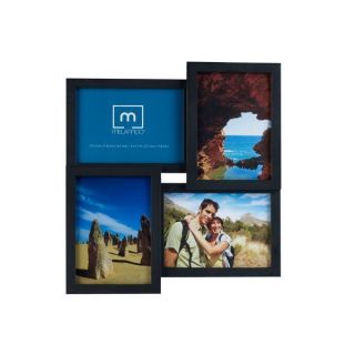 Melannco 4 Opening Collage Photo Picture Frame