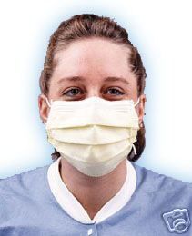 Surgical Face Mask Box 50 Blue Doctor Procedure Medical