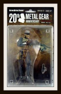 Medicom Metal Gear Solid 20th Anniversary Snake Figure MGS4 New RARE C