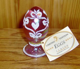 Iridescent Limited Edition Collectible Egg 1992 2500 A Meeks