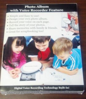 New DIGITAL VOICE RECORDER PHOTO ALBUM create your album add your
