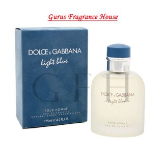 Blue by Dolce & Gabbana 4.2oz/125ml EDT Mens Authentic Cologne New