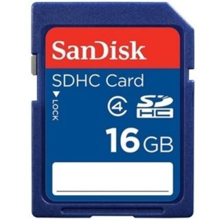 SanDisk SDHC Flash Memory Card 16GB 16g 16 G GB SD HC