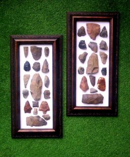 Tennessee Arrowheads Artifacts Great Twin Display