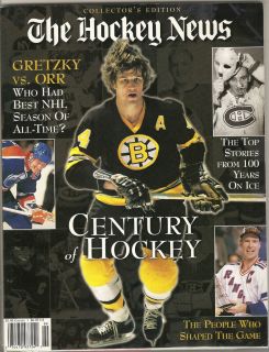 Magazine Collectors Edition Wayne Gretzky Bobby Orr Messier