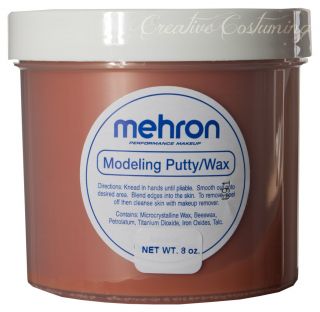 Mehron Modeling Putty Wax 8 oz Theatre Makeup Special Effects Makeup
