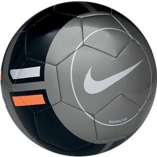 Nike Football Soccer Ball Official Mercurial Fade Size 5 Gray Black