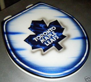 Toronto Maple Leafs Custom Toilet Seat Cut Metal Airbrushed Bath