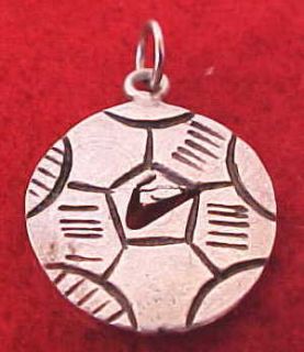Vintage Sterling Silver Mexico Soccer Ball Charm