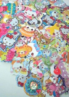Kawaii Goodie Bag Sticker Flakes Memo Sheets Hello Kitty San x