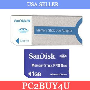 1GB Memory Stick Pro for Sony Cybershot DSC F717 DSC F77 DSC F77A DSC