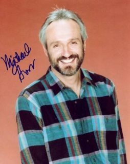 Autographed Michael Gross Closeup Family Ties