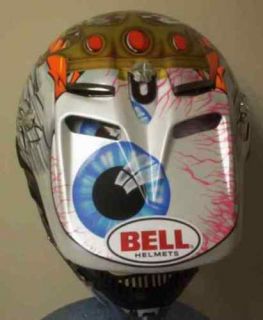 Bell Moto Jr Peak Visor Metzger MX Motorcycle Helmet Eyeball