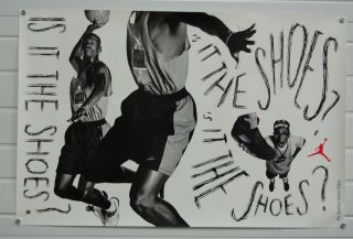 Michael Jordan Air Jordan Nike Spike Lee 24x36 Poster RARE