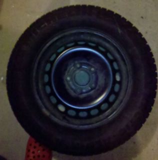 Michelin Arctic Alpin Tires 195 65 R15 with 5 Hole Steel Wheels