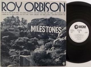 Roy Orbison Milestones MGM LP Promo WLP