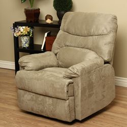 Sage Recliner Microfiber Beautiful Brown Living Room Home Decor Office