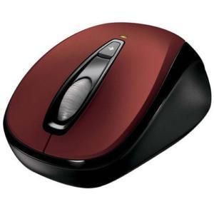 Microsoft Wireless Mobile Mouse 3000 Red Garnet