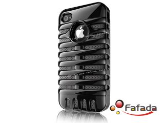 Cage Mic Hard Back Case Cover Skin for iPhone 4 4S Retro Vocal